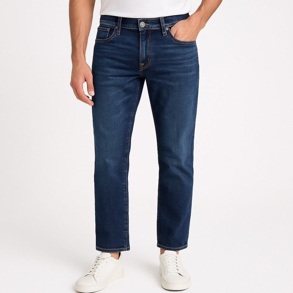AG Adriano Goldschmied men’s straight leg denim tailored fit classic jeans 32